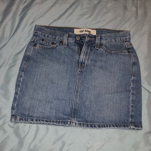 GAP Jeans Denim Skirt Size S